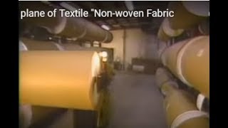 Nonwoven Fabric Manufacturing Process [upl. by Htabazile]