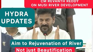 HYDRA  MUSI RIVER DEVELOPMENT UPDATES  MUSI REJUVENATION  NOT JUST BEAUTIFICATION hydra [upl. by Nitaj]