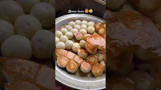 Fry Momos 🤤😍 easy cooking frying food streetfood shortfeed shortvideo asmr recipe momos [upl. by Akihsat]