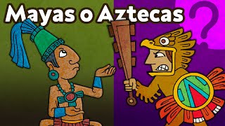 ¿Qué diferencia a los aztecas de los mayas [upl. by Tufts454]