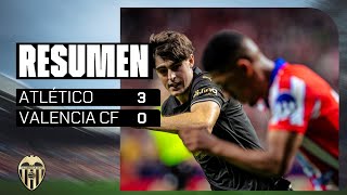 RESUMEN ATLÉTICO DE MADRID  VALENCIA CF 30 [upl. by Triley]