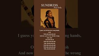 SUNDRESS by Asap Rocky follow for more ❤️ rap asap asaprocky sundress lyrics song music [upl. by Thapa]