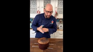 Panettone di Natale fatto in casa facile per tutti  I fornelli di Max [upl. by Kcirrag]