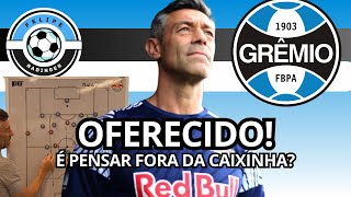 GRÊMIO ANALISA PEDRO CAIXINHA  ESTUDIOSO E AMIGO DE FELIPÃO [upl. by Nerhe]