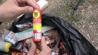 THE HALF STICK  SMOKING CRACKER  BLACKCAT FIREWORKS [upl. by Leifer302]