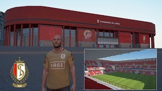 Stade de Sclessin in GTA 5 Standard Liège soccer mod [upl. by Ruffina571]