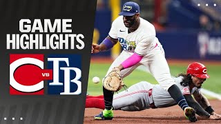 Reds vs Rays Game Highlights 72624  MLB Highlights [upl. by Ardelis]