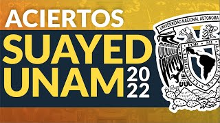 Aciertos UNAM SUAYED 2022 [upl. by Lotte713]