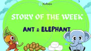 Story of Ant and The Elephant I Bedtime stories for kids kids kidsstories baby kidsfun kidsfun [upl. by Naitsirt]