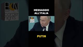 PUTIN MESSAGGIO ALLITALIA [upl. by Sauder888]