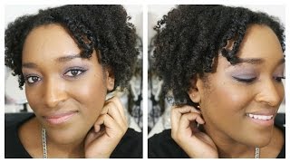 METHODE POUR DEFINIR MES BOUCLES NATURELLES SANS TWIST OUT Cheveux naturels crépus frisés [upl. by Ramgad]