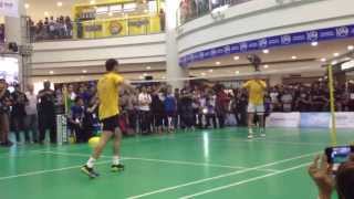 FDG Cup 2013 PHILIPPINES Lee Chong wei vs Peter Gade [upl. by Catlaina835]