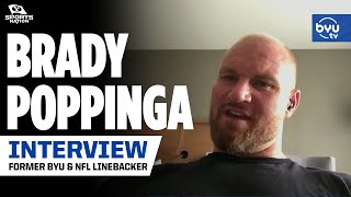 Brady Poppinga talks expectations for BYU vs Wyoming on BYUSN [upl. by Nicholle]