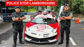 YOU WONT BELIEVE WHY POLICE STOP LAMBORGHINI IN MALAYSIA [upl. by Llenna847]