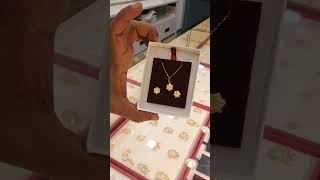 18K GOLD JEWELRY shortvideo [upl. by Bobette]