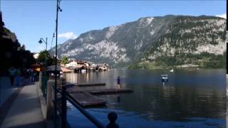 Hallstadt see Austria قريه و بحيرة هالوشتات النمسا [upl. by Esiouqrut]