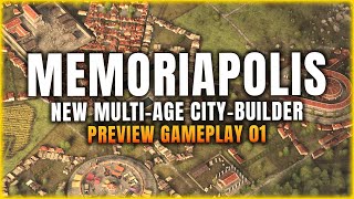 A Truly Unique SingleCity Builder MEMORIAPOLIS Preview Gameplay [upl. by Karyl155]