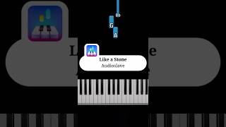 Like a Stone  Audioslave  Easy Piano Tutorial ðŸŽ¶ [upl. by Ainekahs]