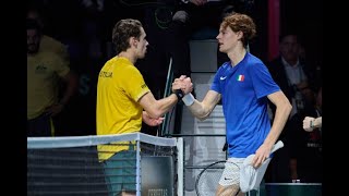 FULL UNCUT  Jannik Sinner vs Alex de Minaur Final Match  ITF Davis Cup Finals 2023  TENNIS DAILY [upl. by Emie707]