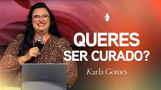 A Cura do Paralítico de Betesda  Karla Gomes  Culto de Milagres [upl. by Berri]