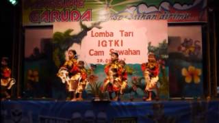 tari jaranan  TK Puspita [upl. by Euqinimod]