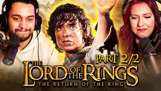 THE LORD OF THE RINGS THE RETURN OF THE KING 2003 MOVIE REACTION PART 2  FIRST TIME WATCHING [upl. by Valma]