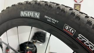 Maxxis Aspen 24 vs 225 [upl. by Dedie36]