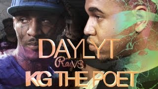 KOTD  Rap Battle  Daylyt vs KG The Poet [upl. by Lanford]