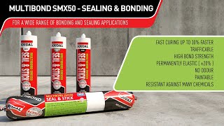 Soudal Multibond SMX50  Seal amp Stretch [upl. by Ynohtnacram]