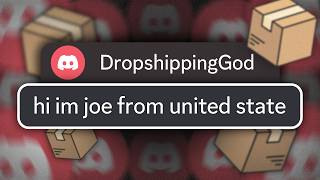 Discord’s Goofiest DropShipping Scam [upl. by Nytnerb]