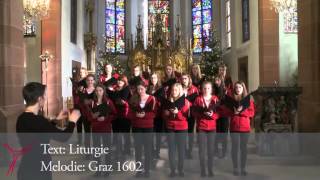 Gotteslobvideo GL 204 Christe du Lamm Gottes Graz 1602 [upl. by Irrak]