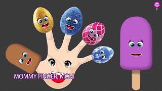 BEST Ice Cream Finger Family 8 Daddy Finger Song [upl. by Leugim680]