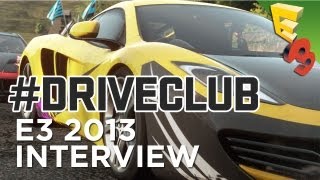 DRIVE CLUB PS4 Gameplay Preview with Adam Sessler E3 2013 [upl. by Eitnom607]