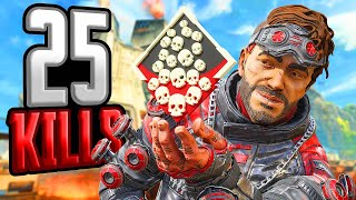 AMAZING Mirage 25 KILLS and 5955 Damage Apex Legends Gameplay Season 20 [upl. by Spillihp]