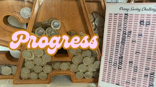 Progress Made Via The Penny Challenge An Easy Method [upl. by Odranreb]