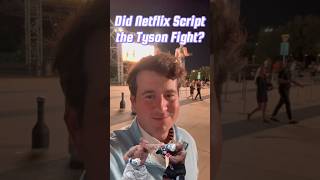 Did Netflix Script the Mike Tyson Vs Jake Paul Fight [upl. by Ielhsa]