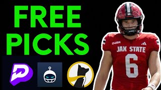 Dabble CFB Best Free Picks 103024 [upl. by Llener343]