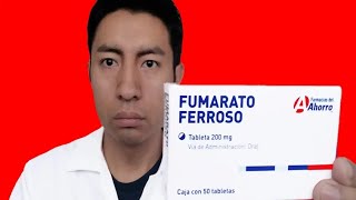 Fumarato Ferroso 200 mg  Hierro  Anemia Ferropénica  DOCTOR POLAR salud [upl. by Minor]