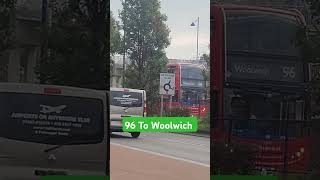 96 To Woolwich pleasesubscribe busspotting [upl. by Coh]