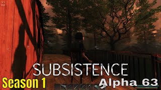 Subsistence Alpha 63 Season 1 Four Solar Panels For Center Pond [upl. by Sabanrab]