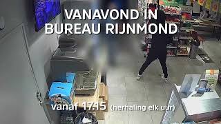 Vanavond in Bureau Rijnmond Man met grote neus overvalt tabakszaak in Rotterdam [upl. by Eulalee]