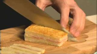 Mini CroquesMonsieur 225 Jacques Pépin More Fast Food My Way [upl. by Seth84]