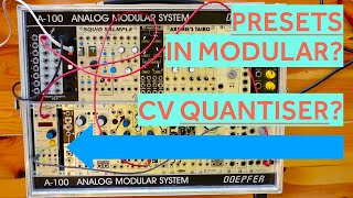 Super Nerdy Pamelas New Workout Patching Techniques  CV Quantizer and Presets [upl. by Atrahc669]