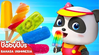 Es Krim Warna Apa yang Kau Suka  Lagu Es Krim Anak  Lagu Anakanak  BabyBus Bahasa Indonesia [upl. by Faux]