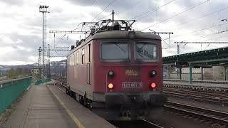 Arriva Dieselzug VT 628 erreicht am 21112024 Děčín hln und RM LINES 121 0079 von 1960 fährt los [upl. by Atnohs]