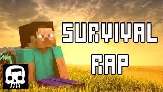 Minecraft Survival Rap by JT Music [upl. by Ynnij243]