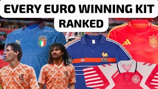 Ranking EVERY Euro Winning Home Kit [upl. by Mitinger164]