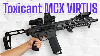 CUSTOM Toxicant MCX Virtus GBB Introduction  Airsoft [upl. by Sheela]