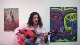 Cours de Guitare Flamenco  leçon 9  alegria [upl. by Ahsihat]