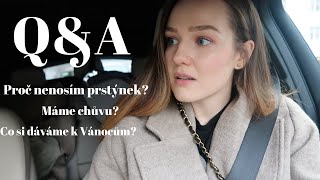 QampA VLOG  Spousta vašich otázek amp náš adventní víkend 🎄 [upl. by Eilyak]